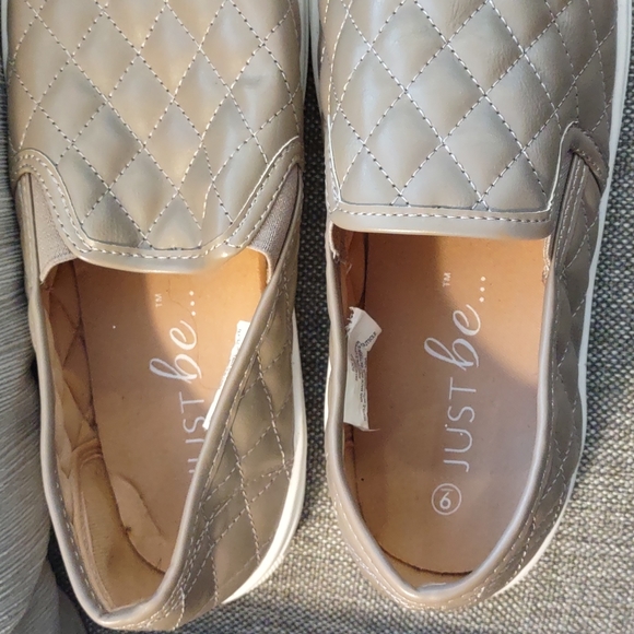 Taupe Walking Shoes - Picture 3 of 4